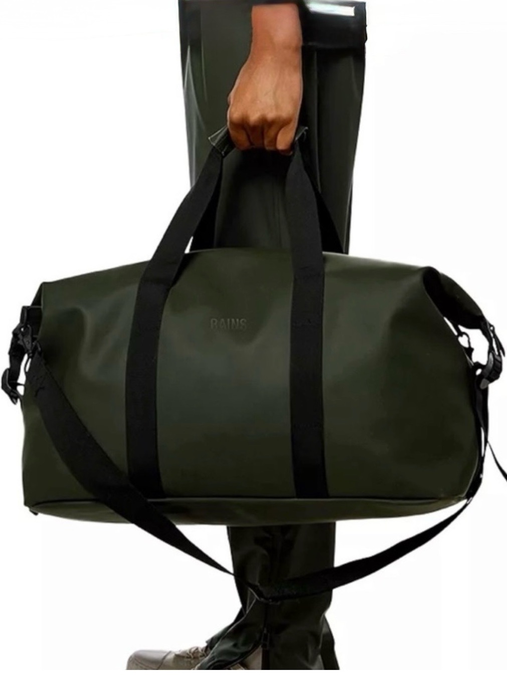 Nwt Rains Waterproof Hilo Weekend Duffle Bag W3 14200 Green